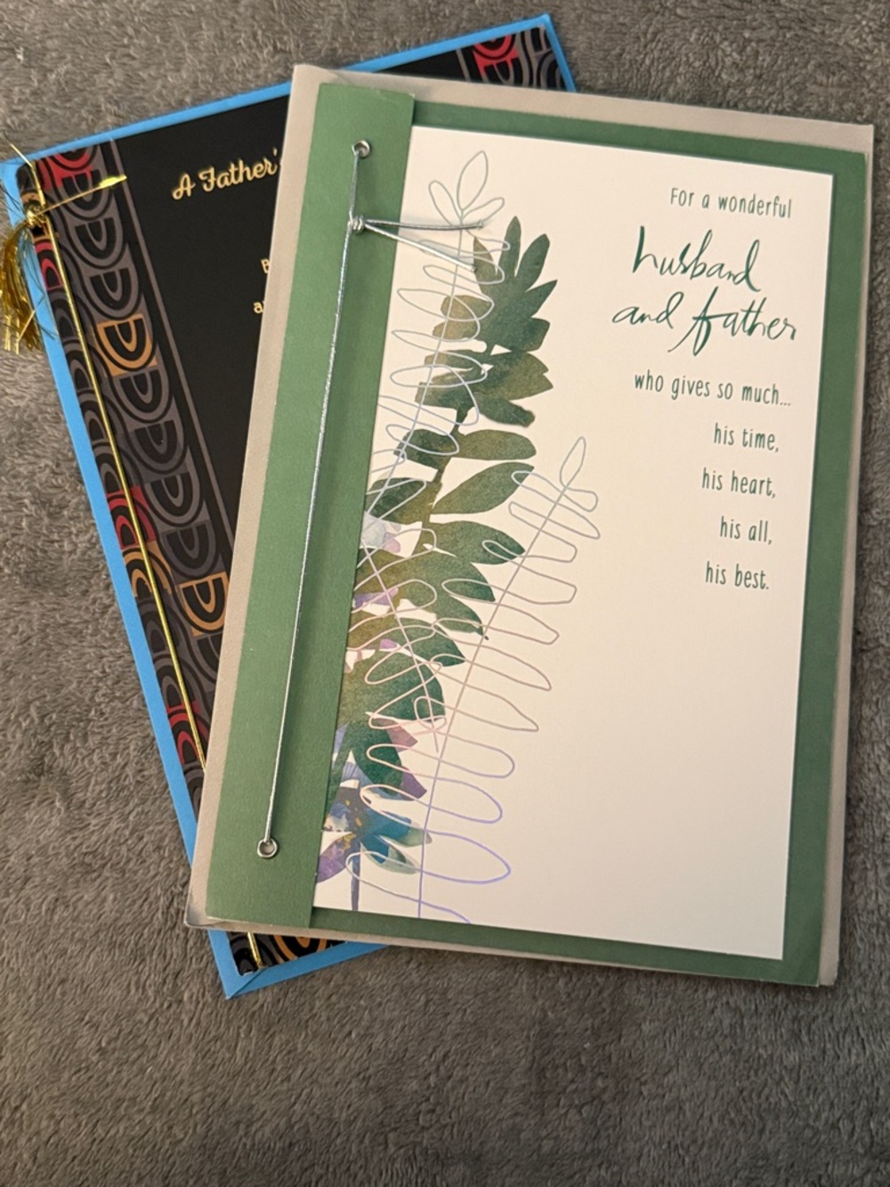 🌻 Bundle of 2 Hallmark Father’s Day Cards